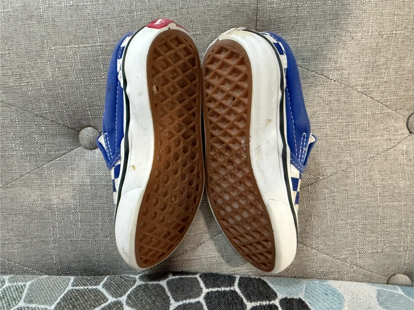 Vans Kids Checkerboard Slip-On - Size 11 (young kids) image indicator(3)