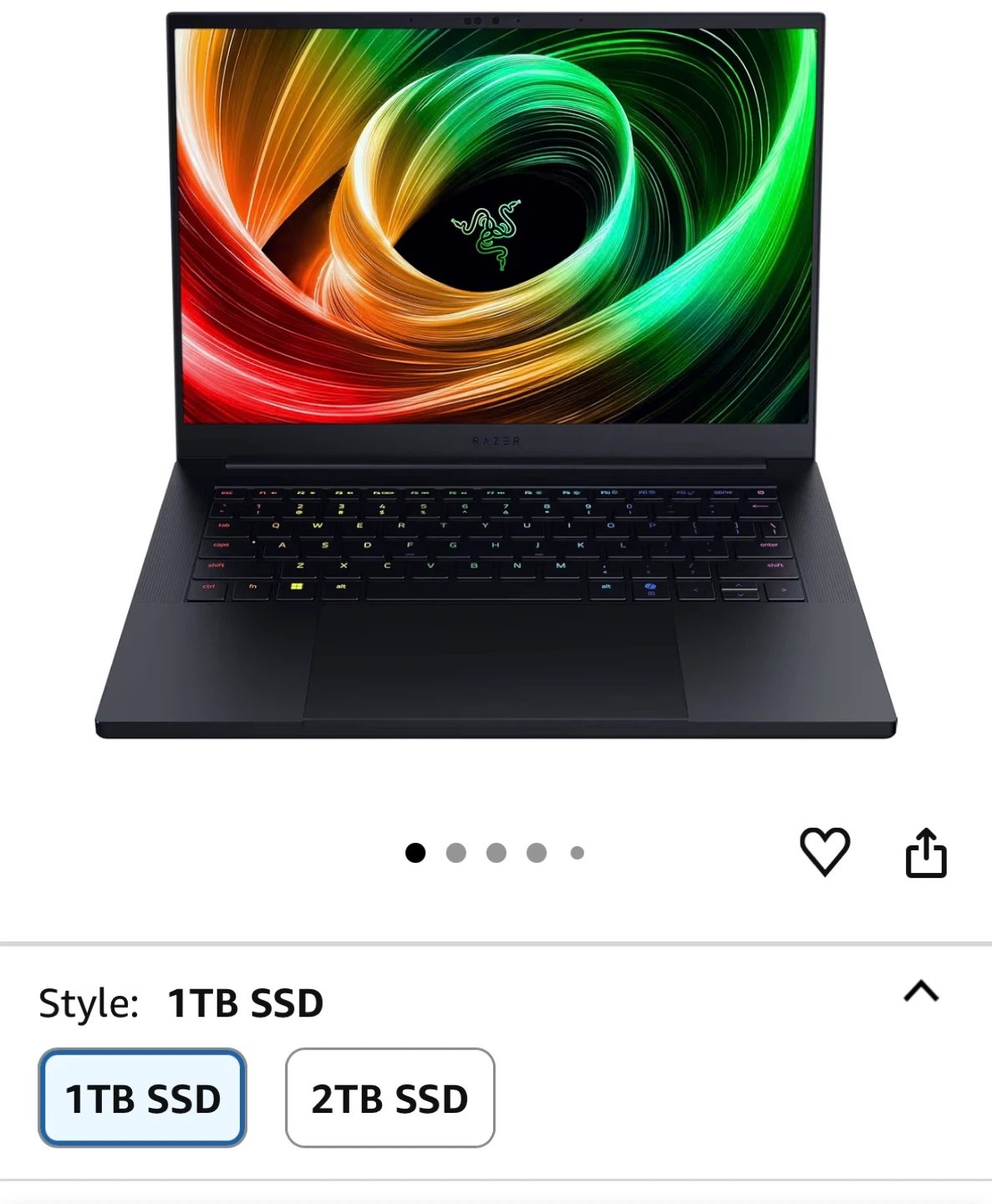 Razer Blade 14 Gaming Laptop, 1TB SSD - photo 2
