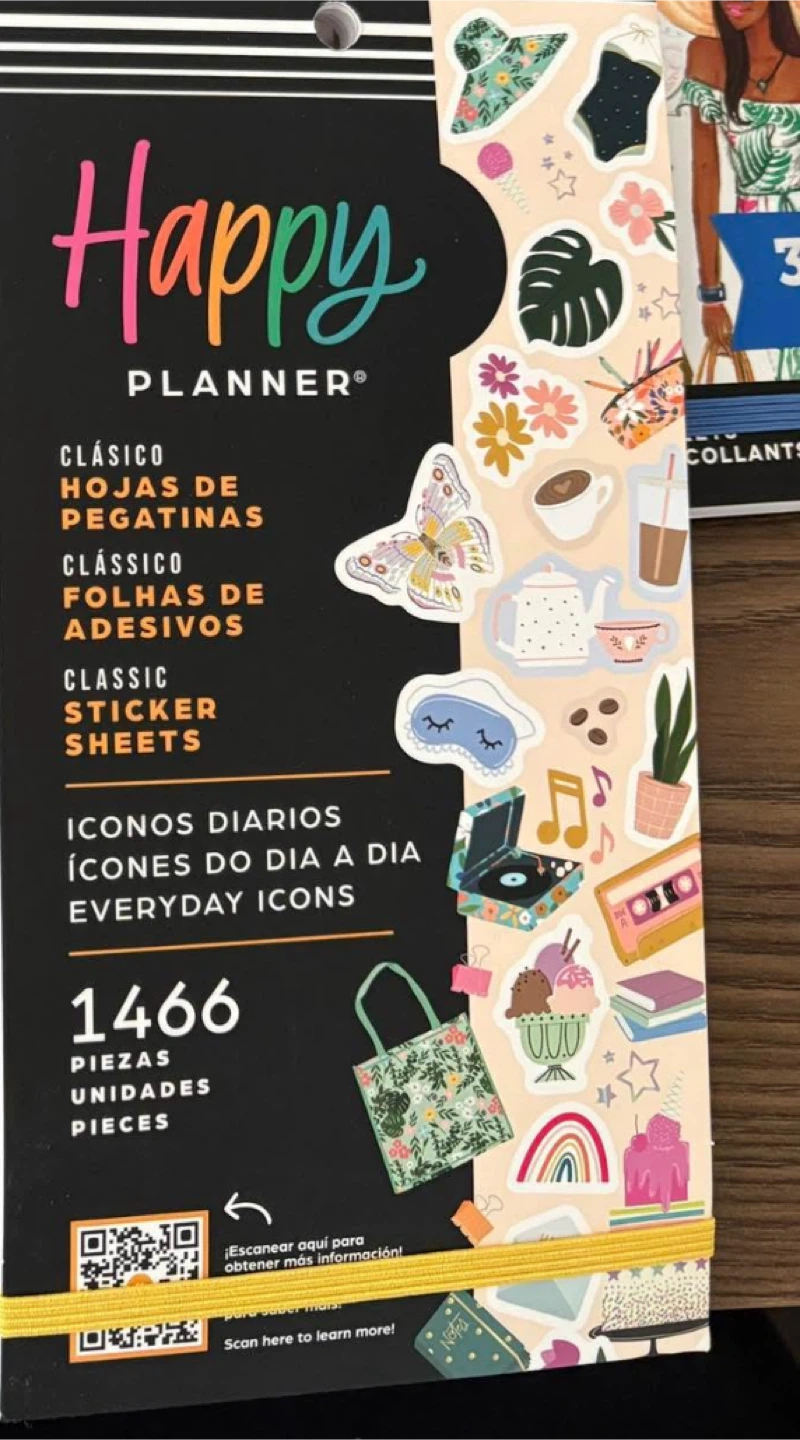 Happy Planner Classic Sticker Sheets - 1466 Pieces