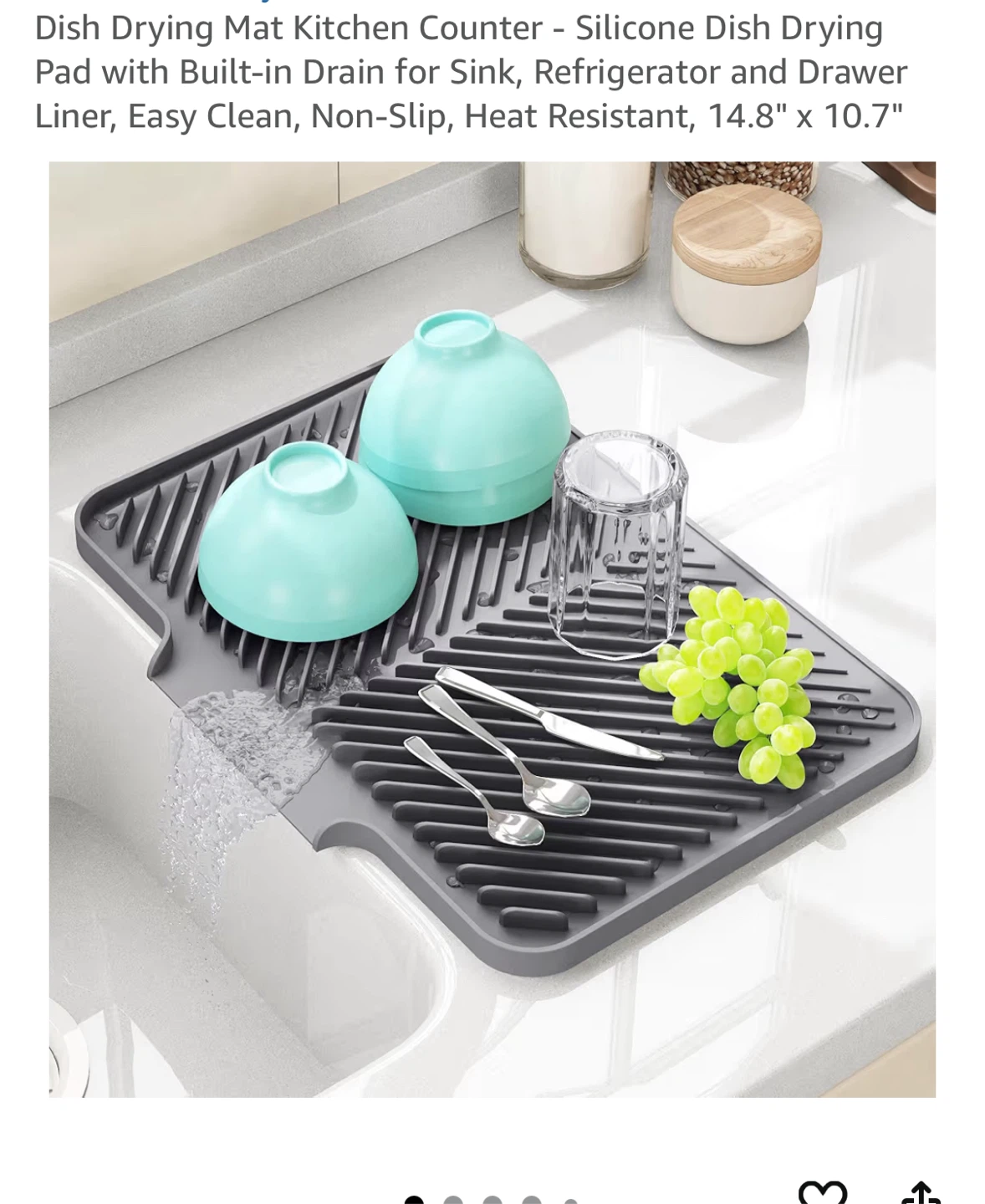 Brand new Dish Drying Mat Kitchen Counter