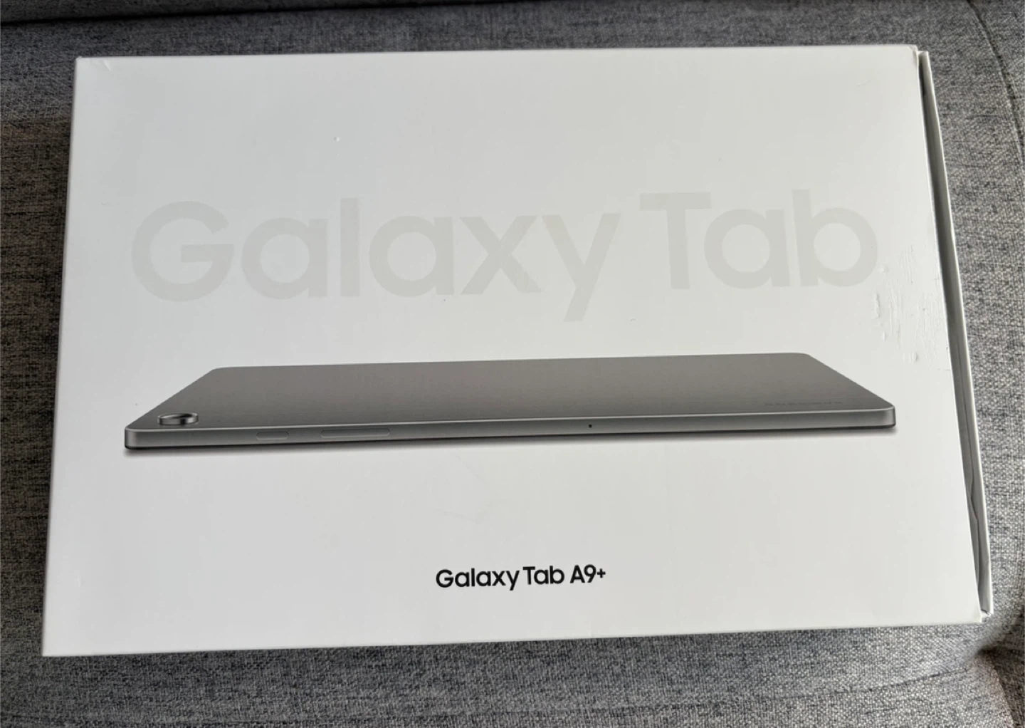 Samsung Galaxy Tab A9+ with keyboard case