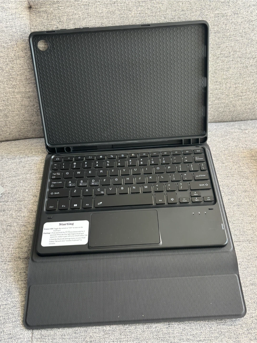 Samsung Galaxy Tab A9+ with keyboard case - photo 3