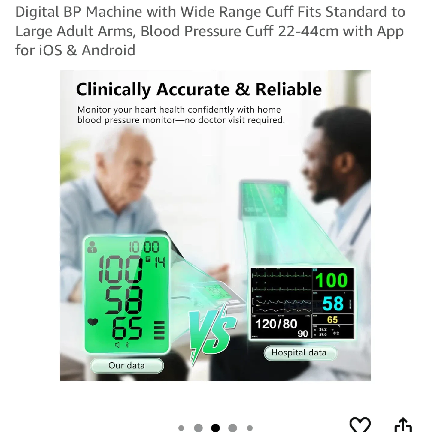 Brand new Digital BP Machine with Wide Range Cuff image indicator(3)