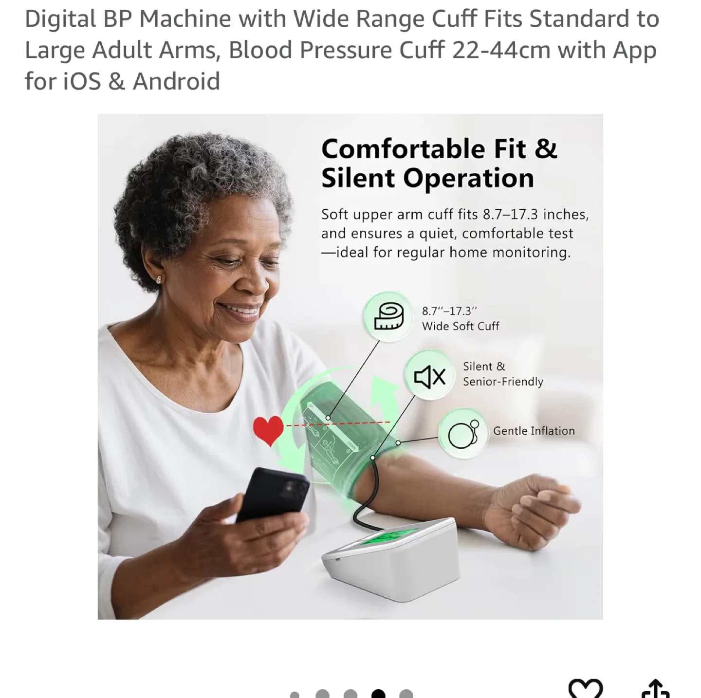 Brand new Digital BP Machine with Wide Range Cuff image indicator(6)