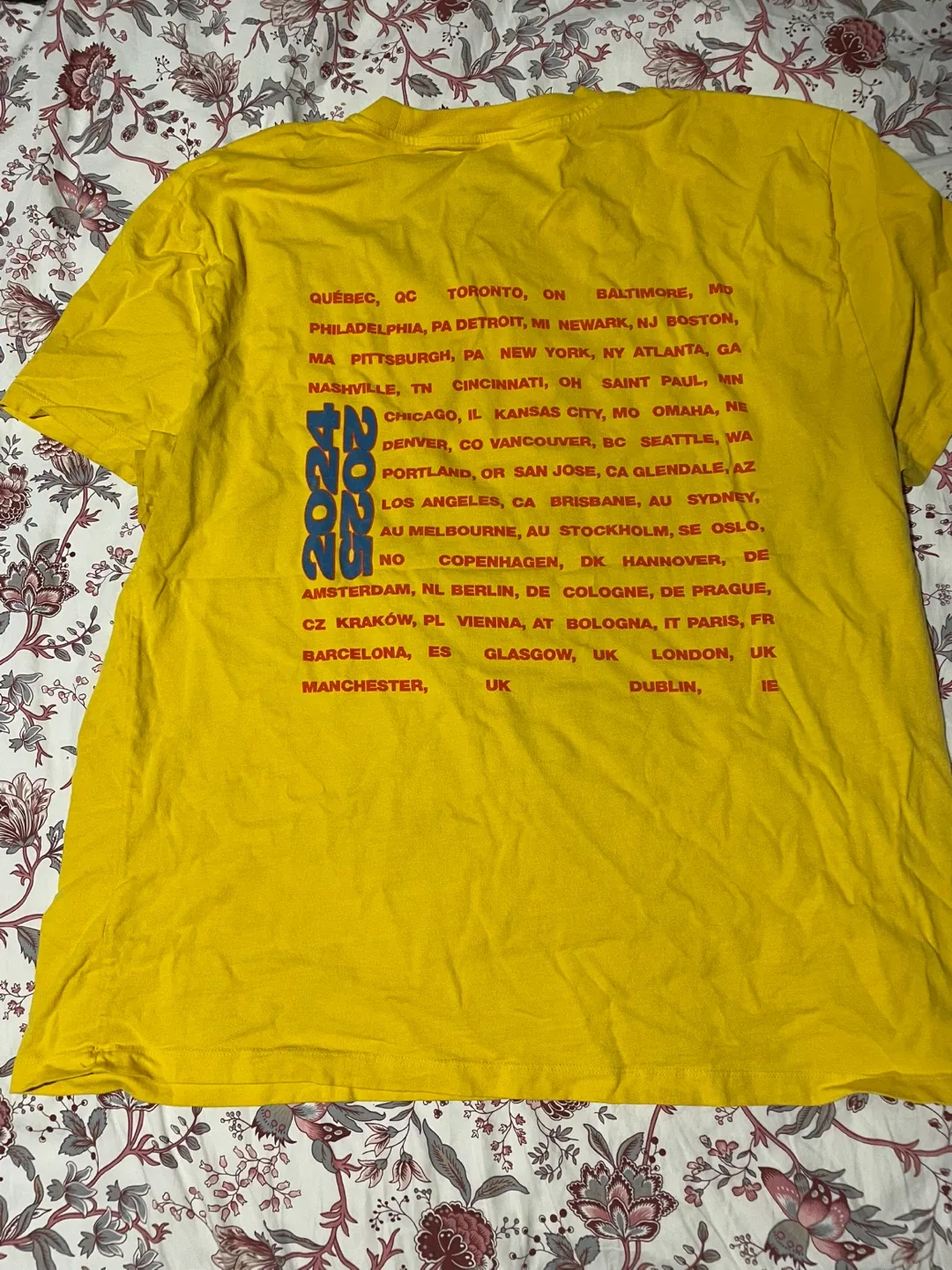 Billie Eilish 2024 Tour T-Shirt - XL image indicator(2)