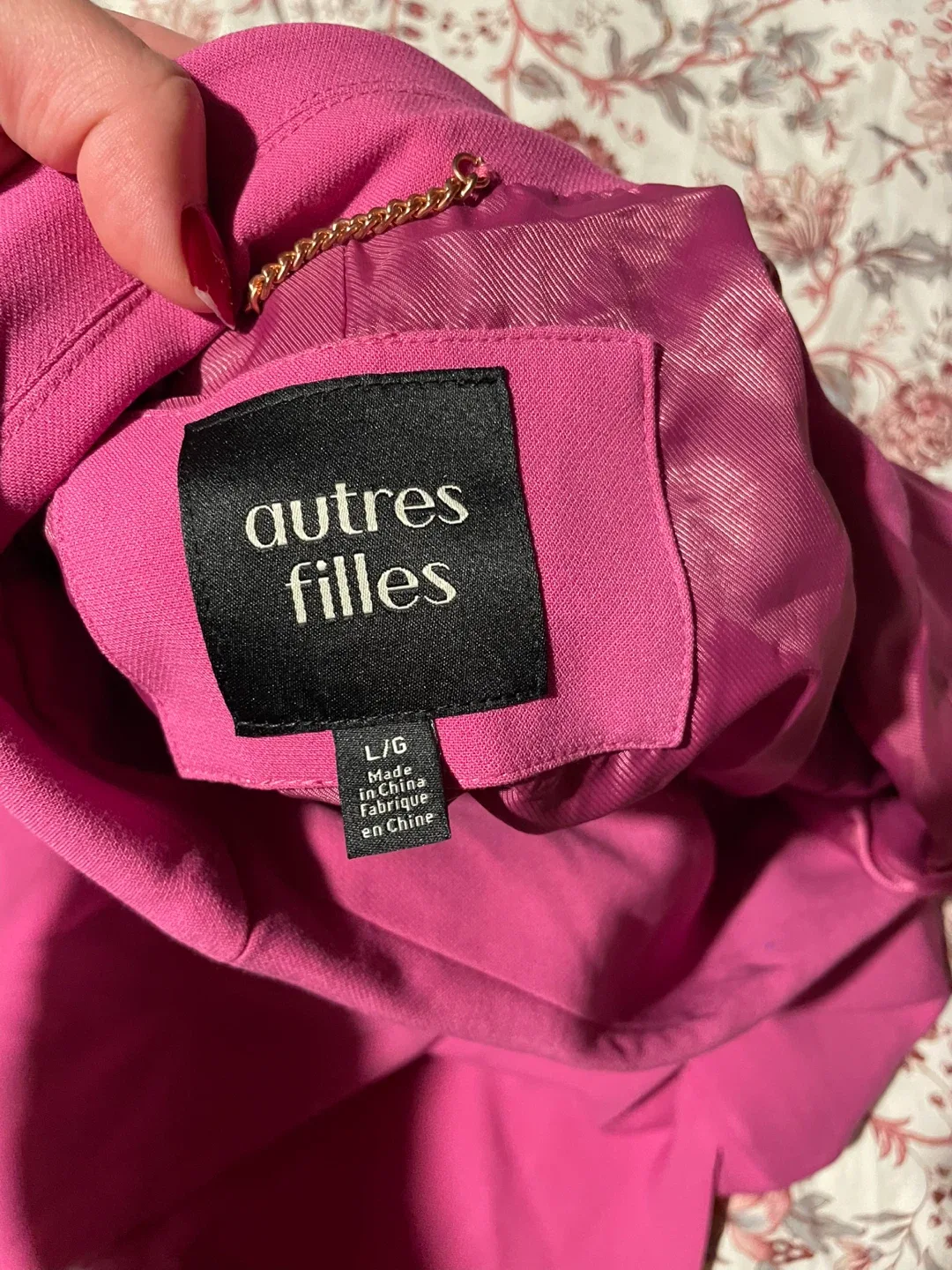 Autres Filles Pink Blazer - Size L/G image indicator(3)