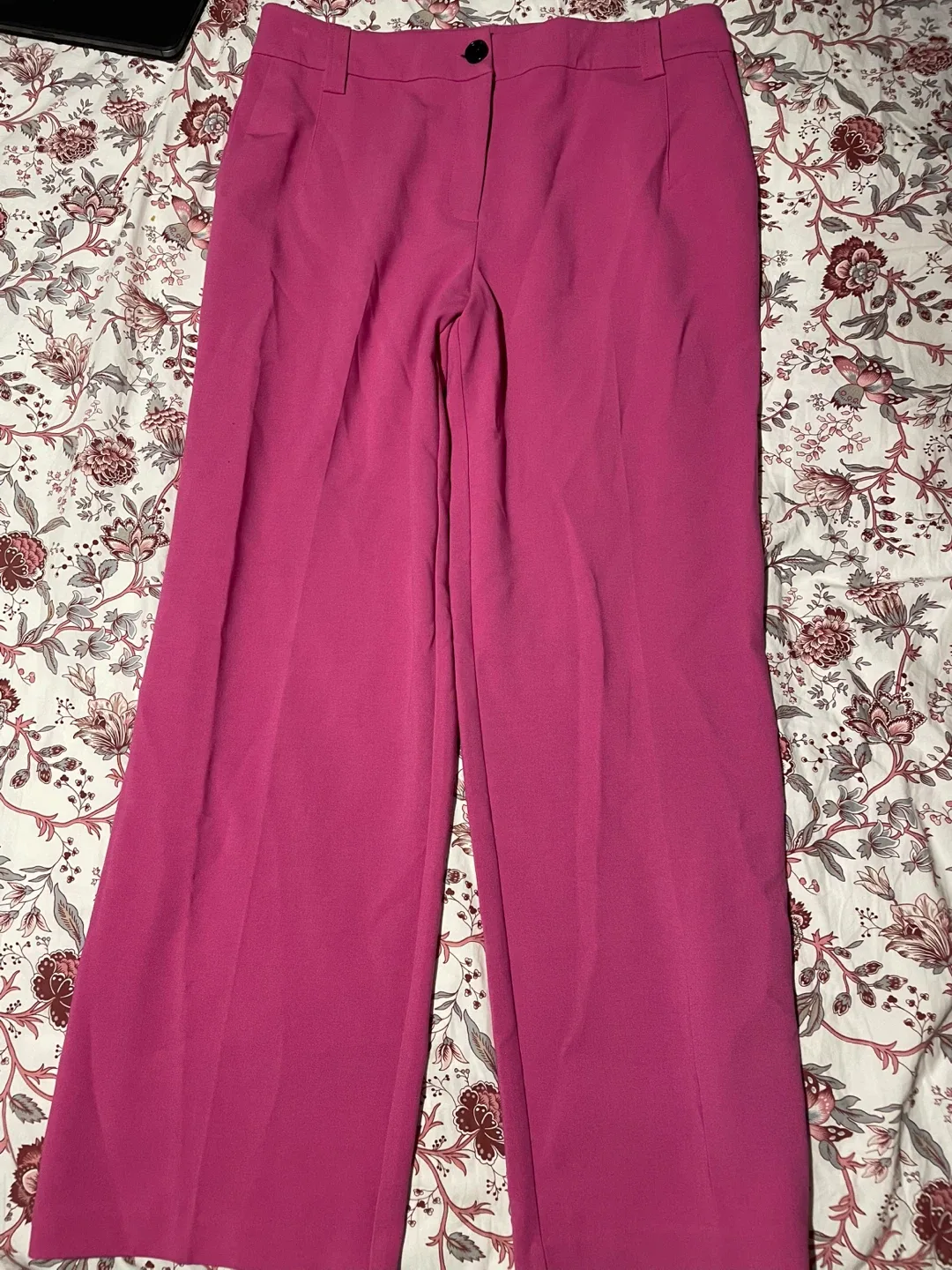 Pink Wide Leg Trousers image indicator(2)