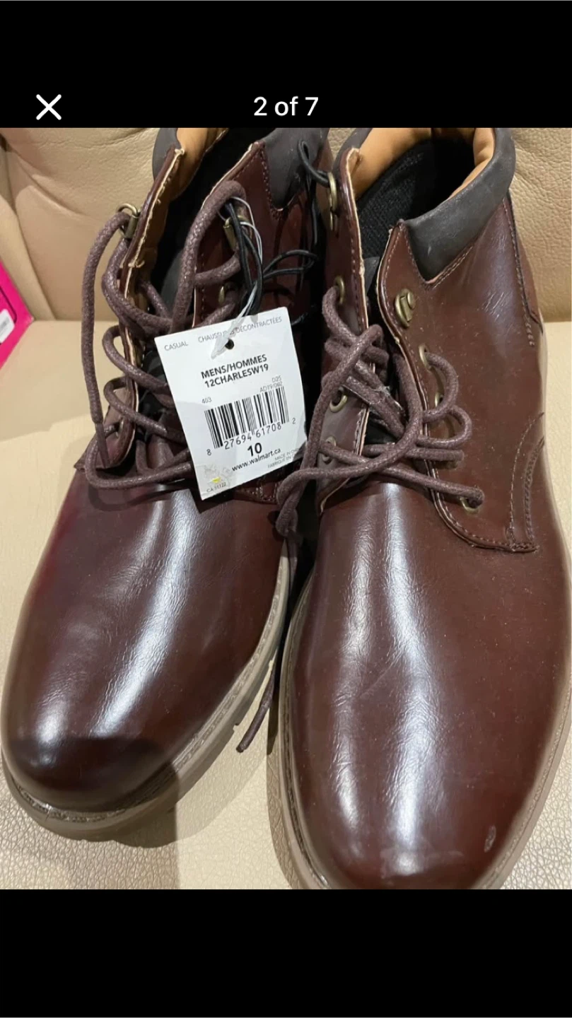 Charles Mens Boots Size 10 - NEW
