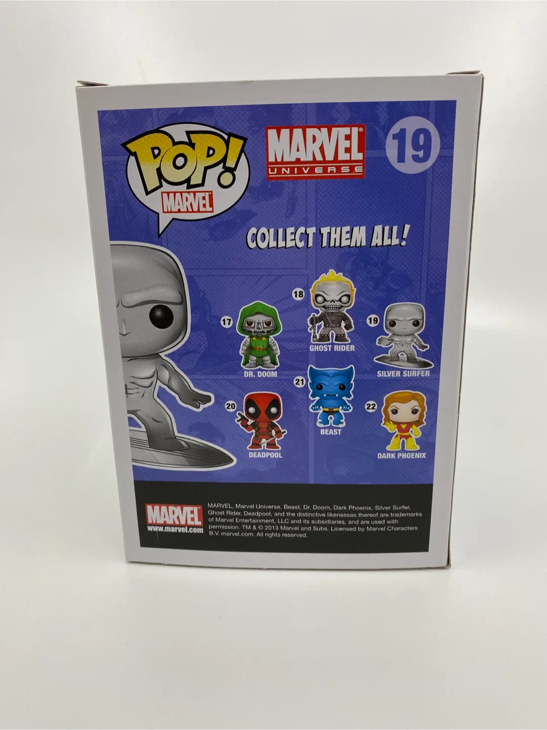 Funko Pop Marvel Silver Surfer #19 image indicator(3)