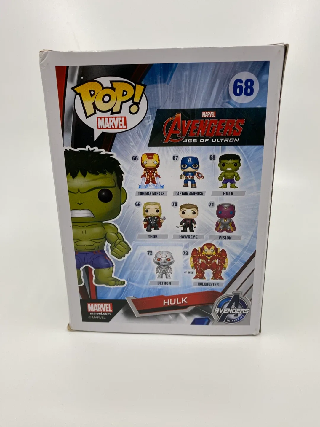 Funko Pop Marvel Hulk #68 image indicator(3)