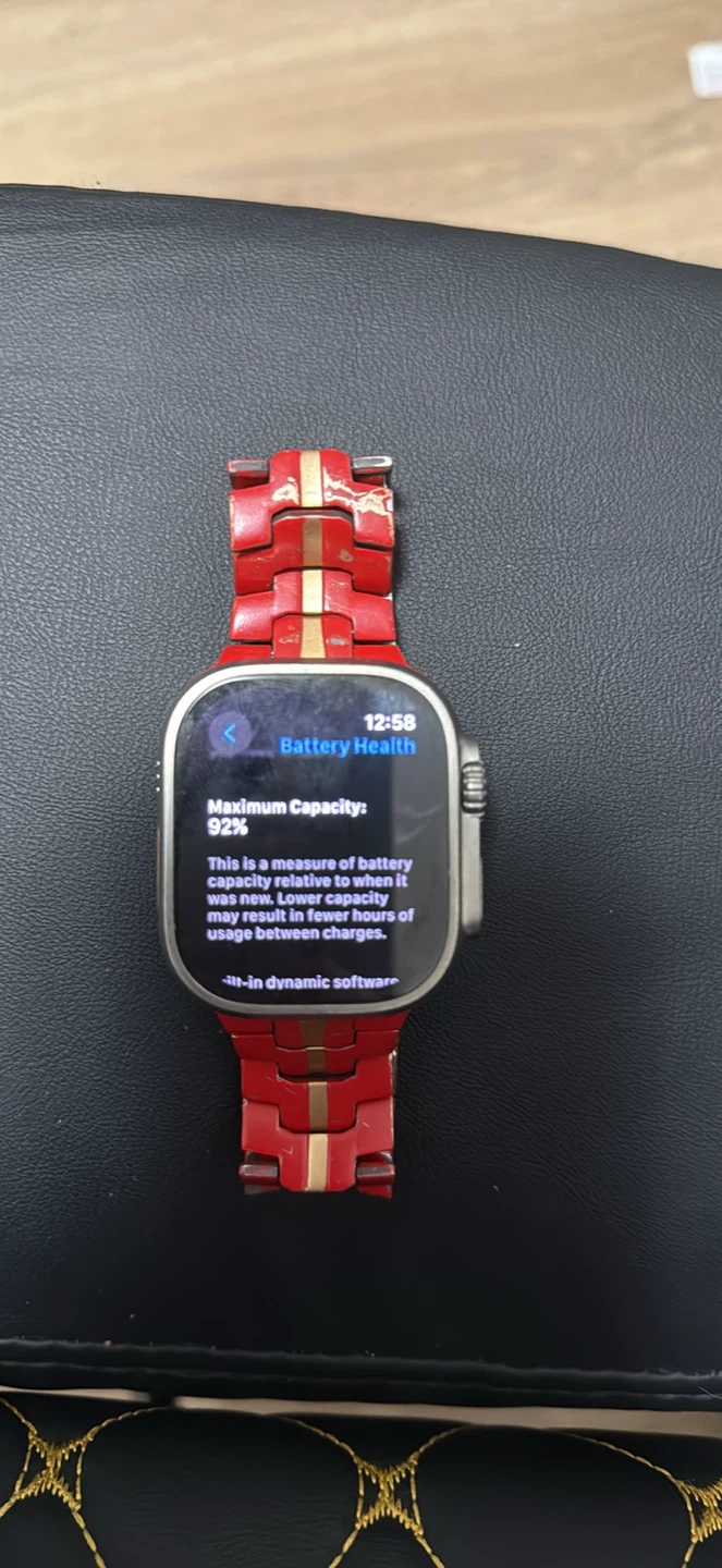 Apple Watch Ultra (1st Gen) Red Band - photo 5