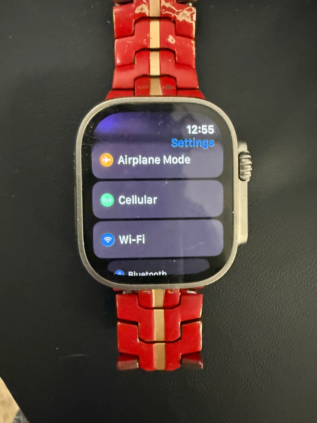 Apple Watch Ultra (1st Gen) Red Band - photo 3