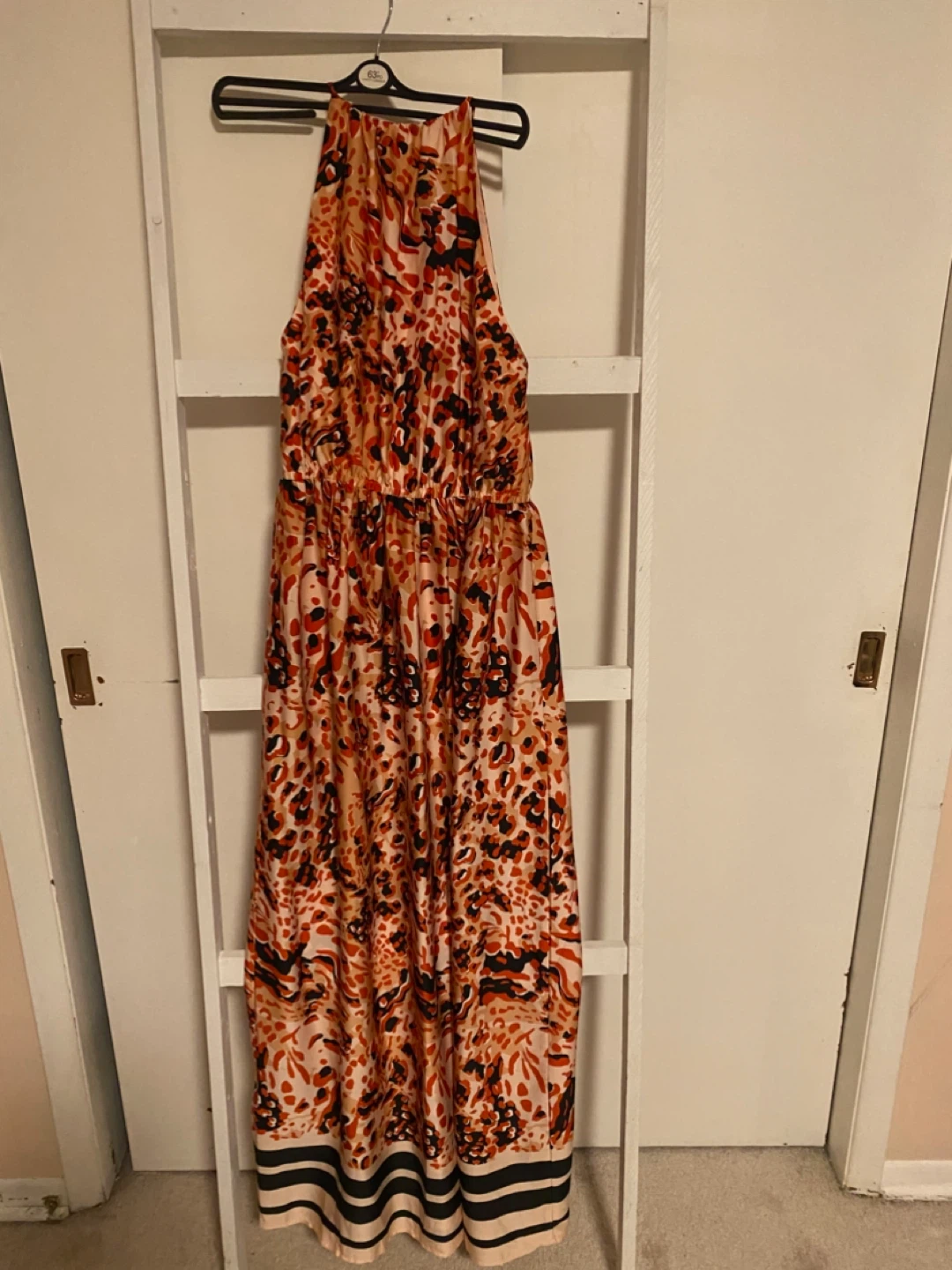 Leopard Print Maxi Dress