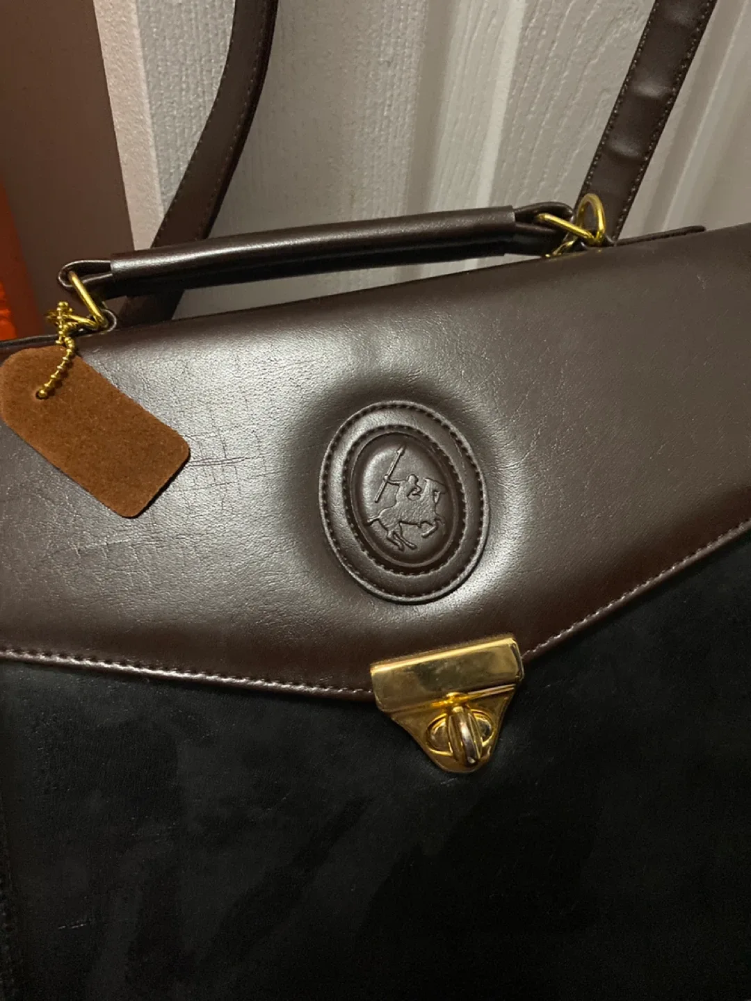 Vintage Two-Tone Handbag image indicator(3)