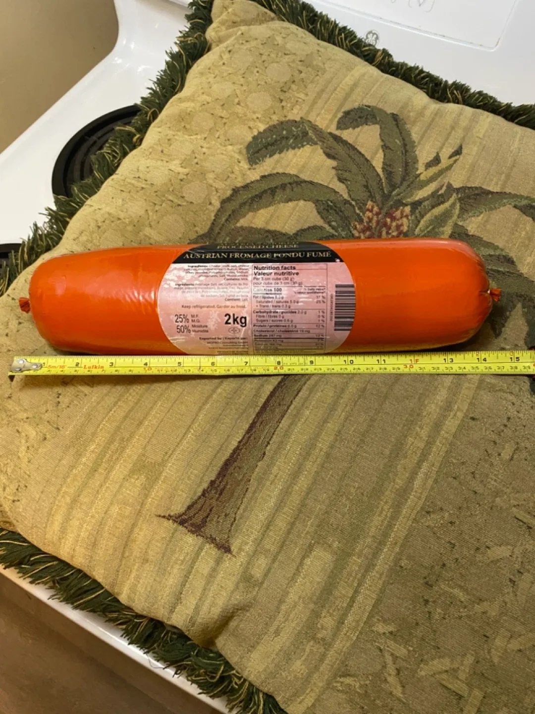 Austrian Smoked Processed Cheese 2KGS ( 2000grams),  - 2 kg image indicator(6)