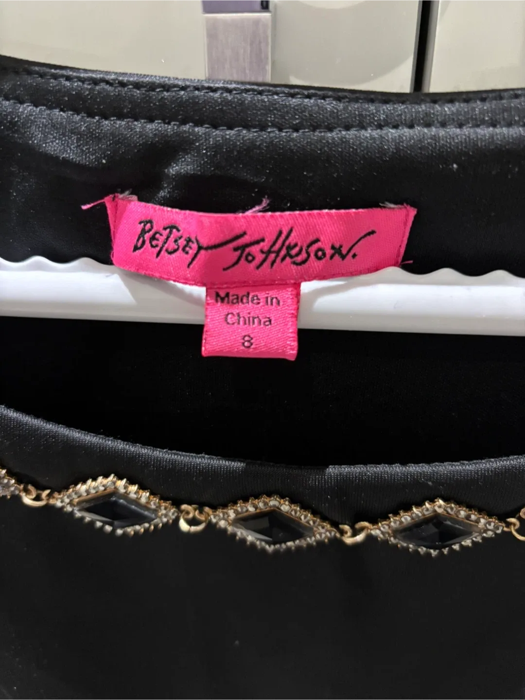Betsey Johnson Black Dress - Size 8 image indicator(3)