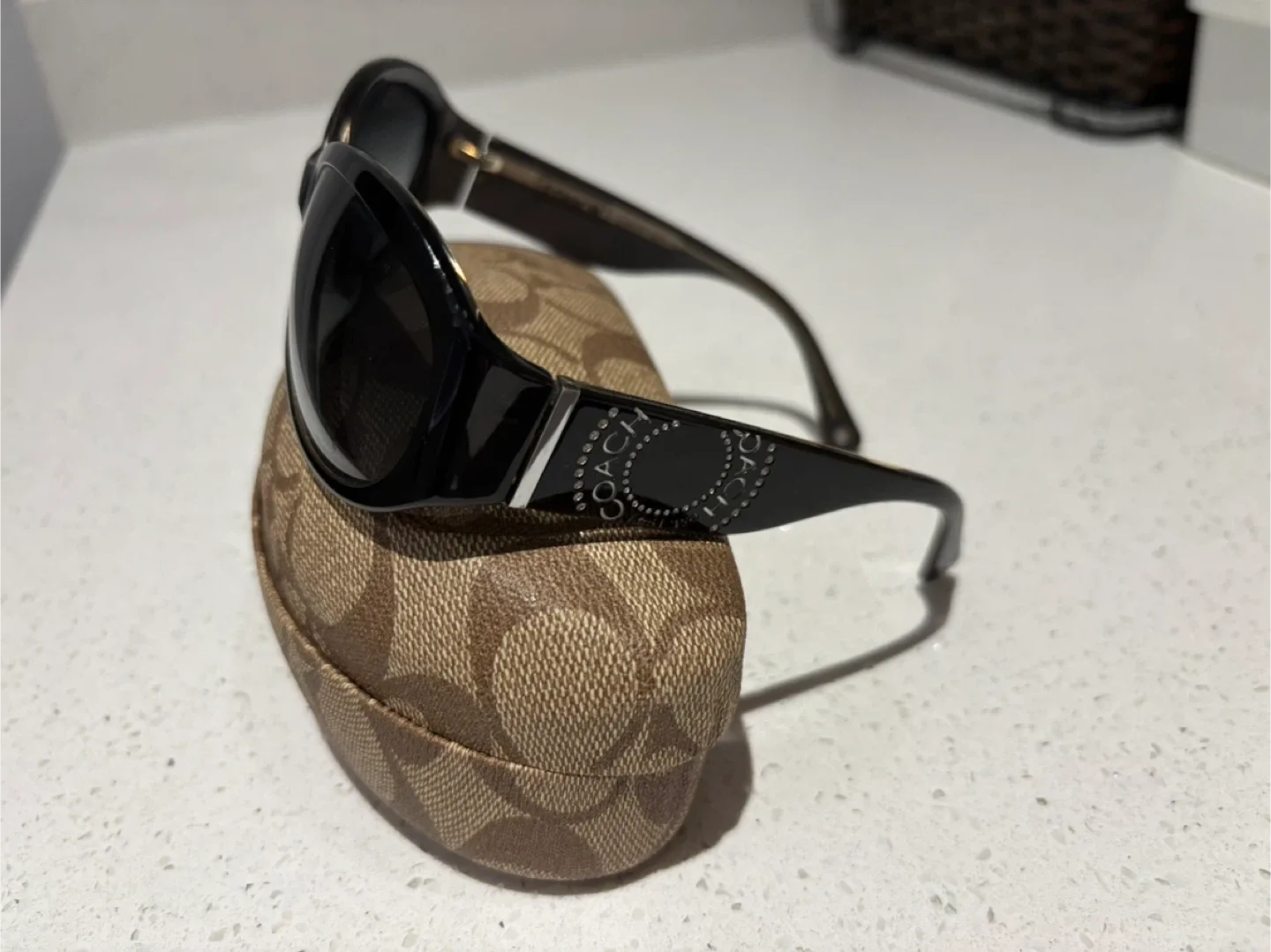 Coach Sunglasses with Case - Black image indicator(2)
