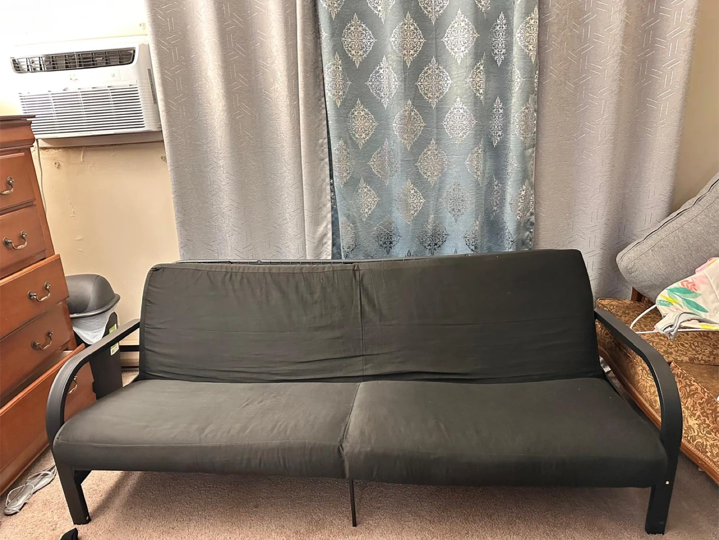 Black Futon Sofa Bed