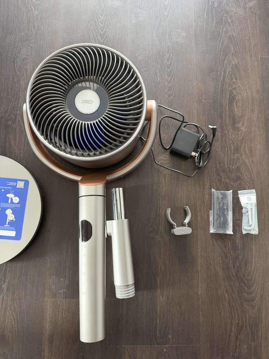 Dreo 23dB Silent Oscillating Standing Fan, thumbnail