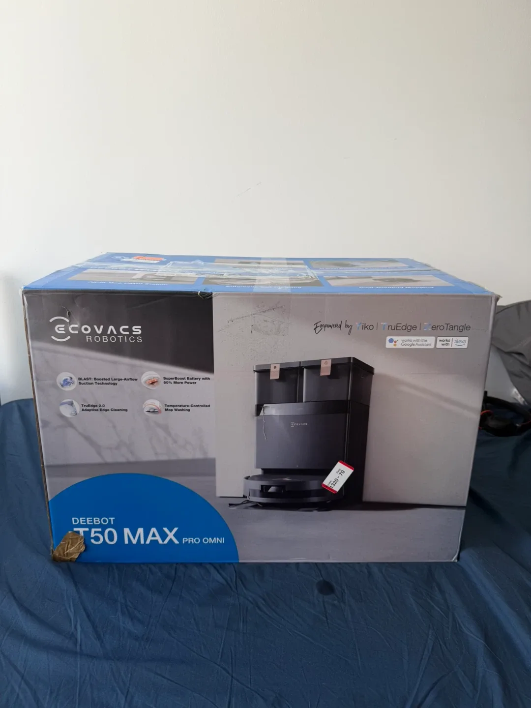 Ecovacs Deebot T50 Max Pro Omni Robot Vacuum & Mop thumbnail