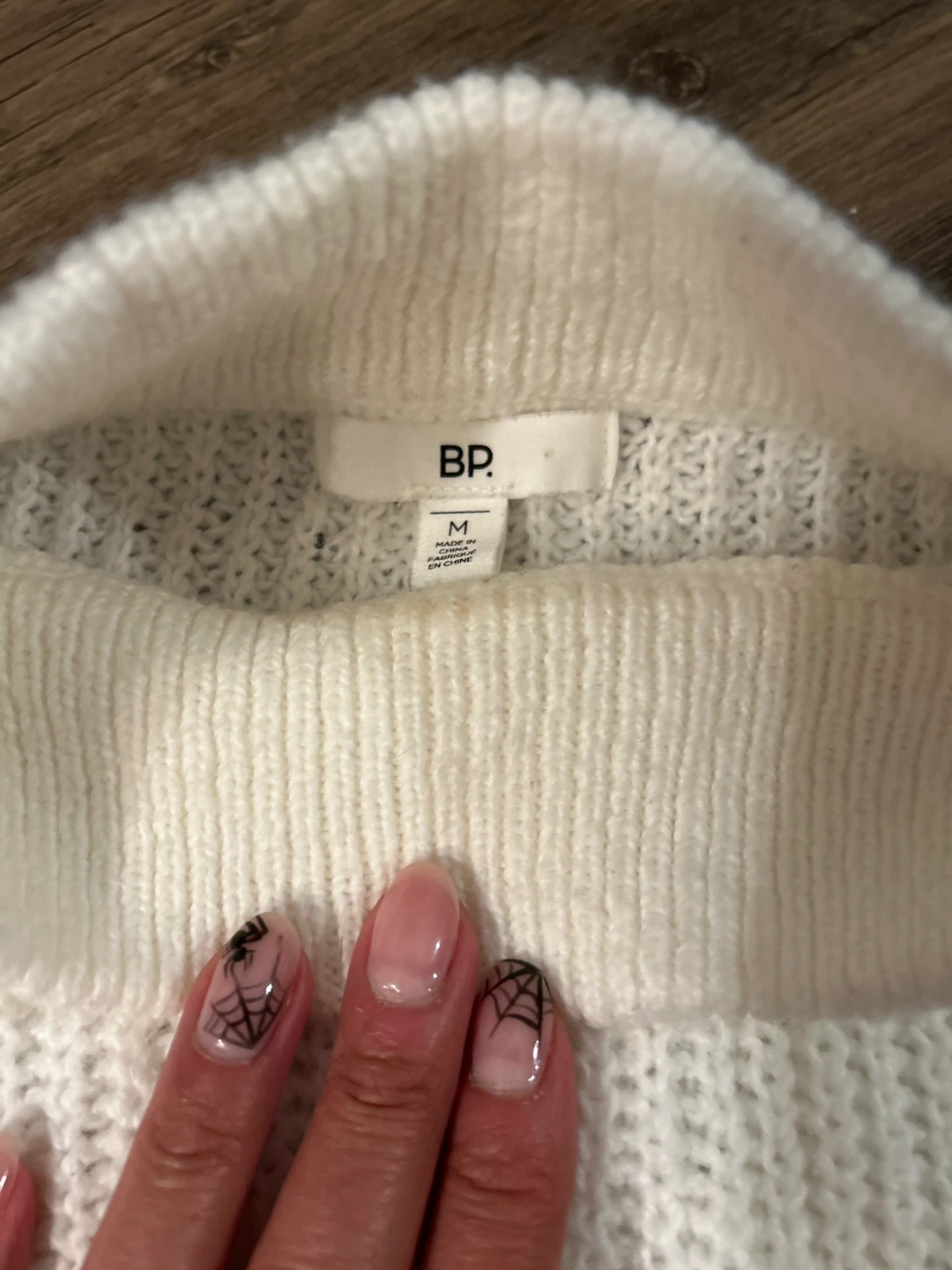 BP. White Knit Sweater - Size M - photo 5