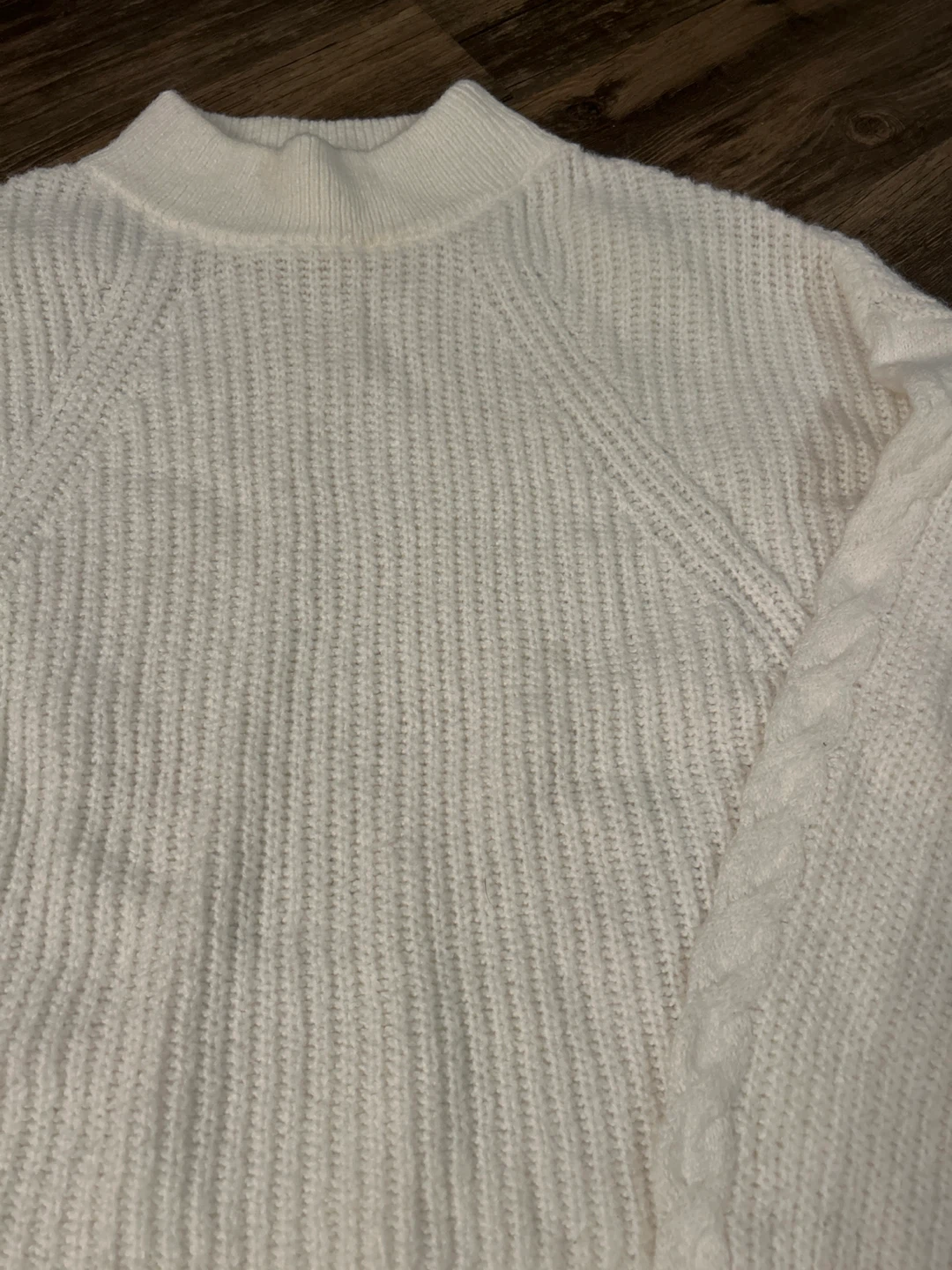 BP. White Knit Sweater - Size M - photo 2