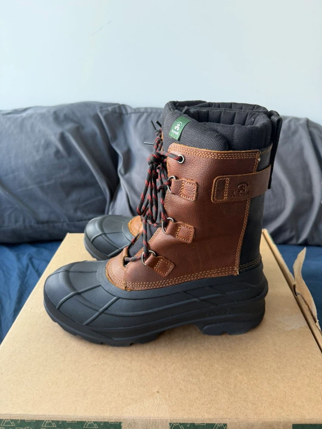Kamik Abrough Plus Men’s Winter Boots – Size 11 - photo 3