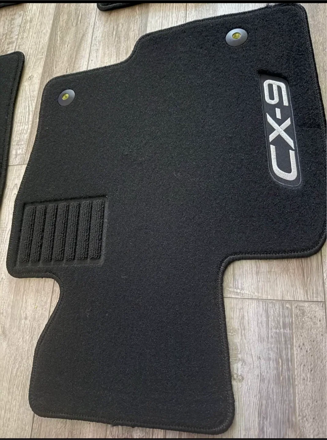 Mazda CX-9 Black Floor Mats - Full Set image indicator(2)
