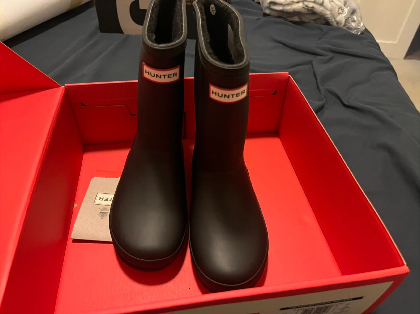 Hunter Kids First Classic Insulated Rain Boots - Size US 12