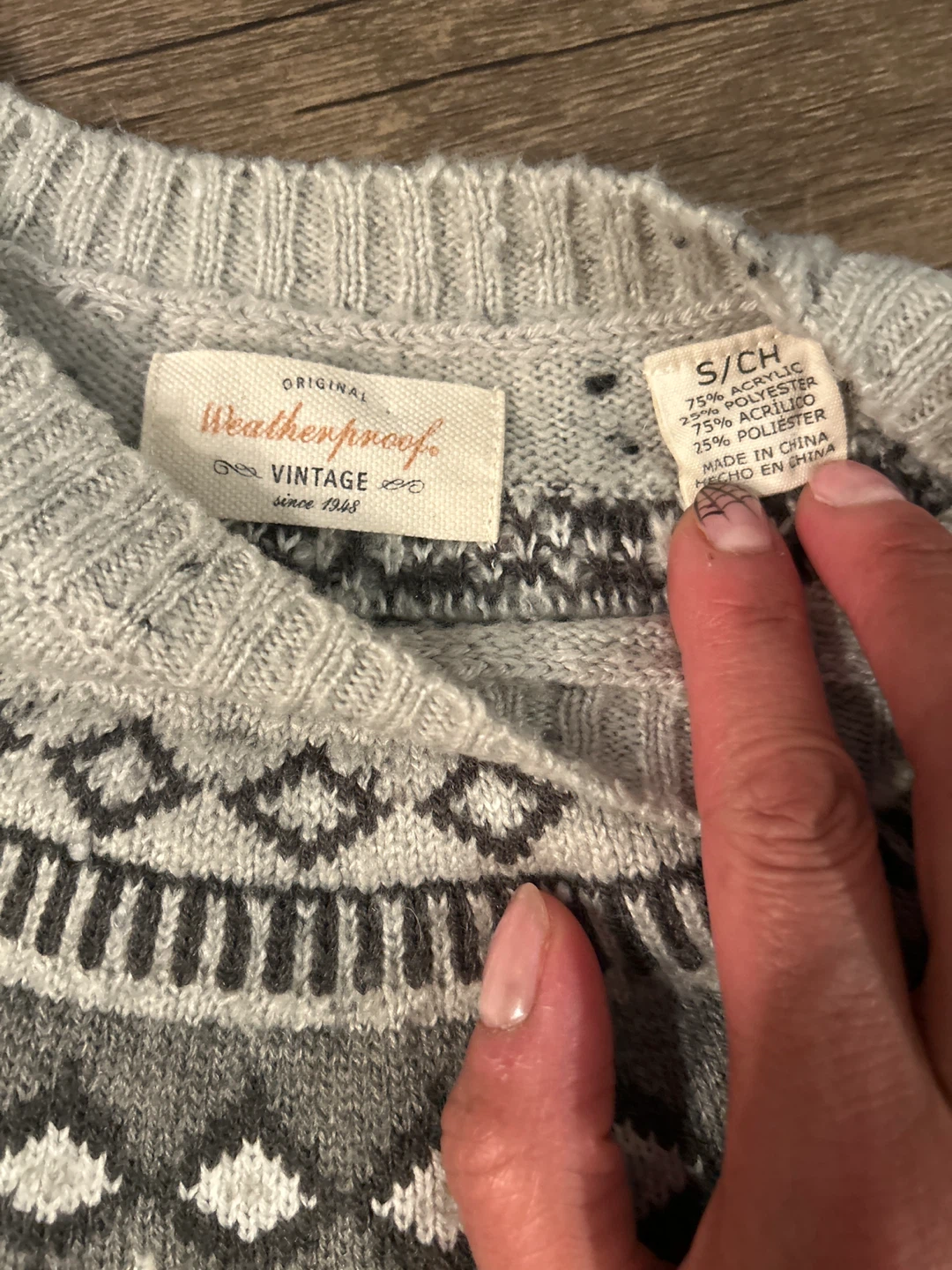 Weatherproof Vintage Sweater - Size S - photo 4