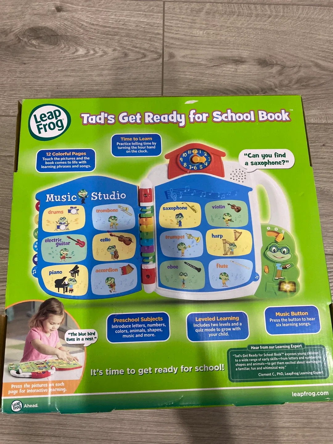 LeapFrog Get Ready for School Book - New in Box! image indicator(2)