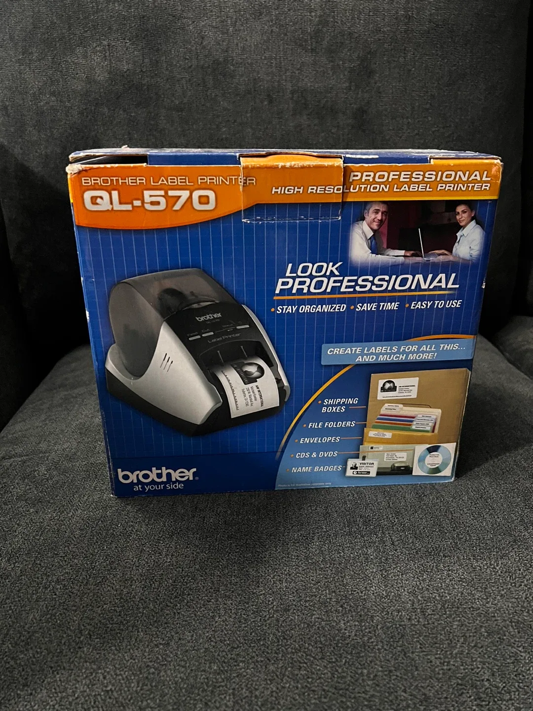 Brother QL-570 Label Printer w/ Box image indicator(3)