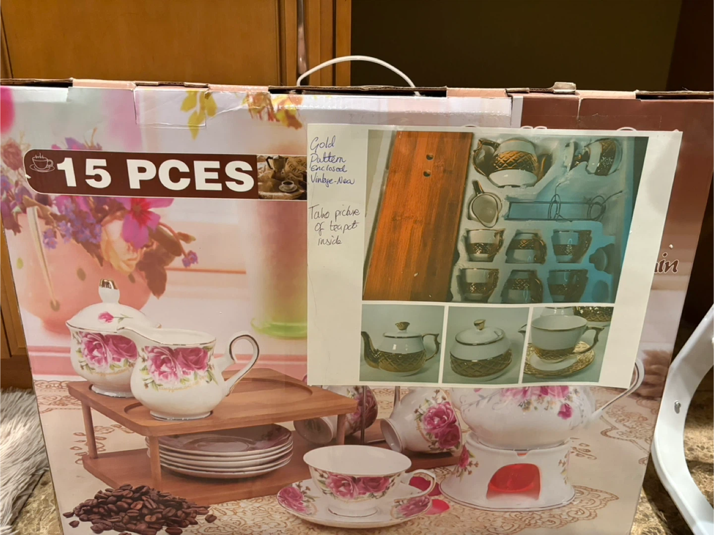 Vintage Tea Set - 15 Pieces