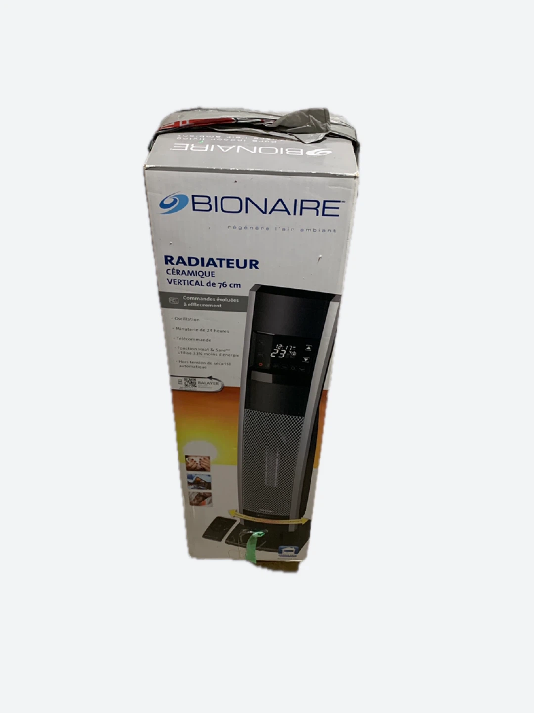 Bionaire Ceramic Tower Heater - 76 cm - photo 2