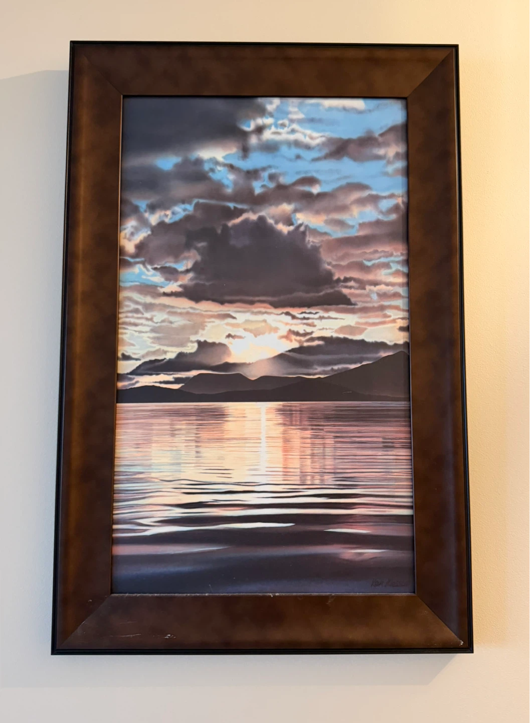 Framed Landscape Art Print