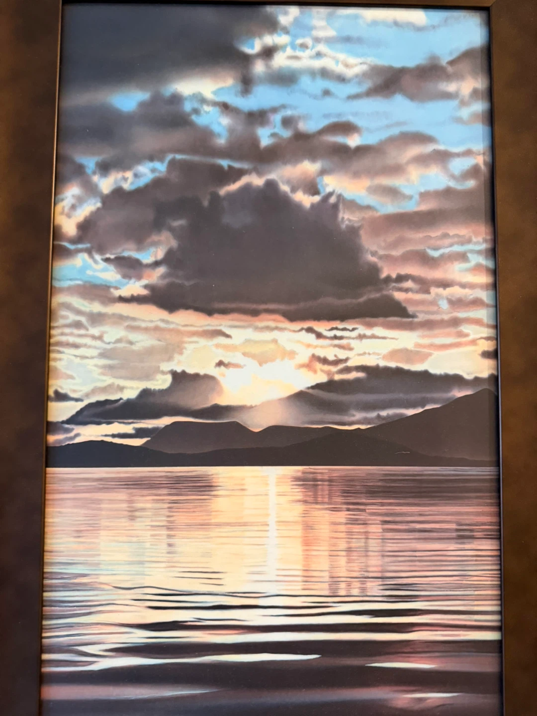 Framed Landscape Art Print - photo 3