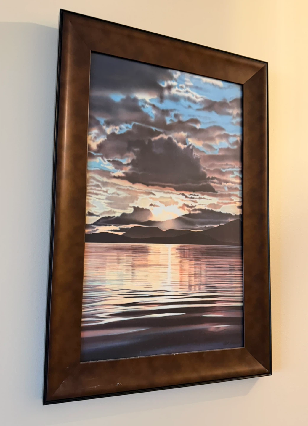 Framed Landscape Art Print - photo 4