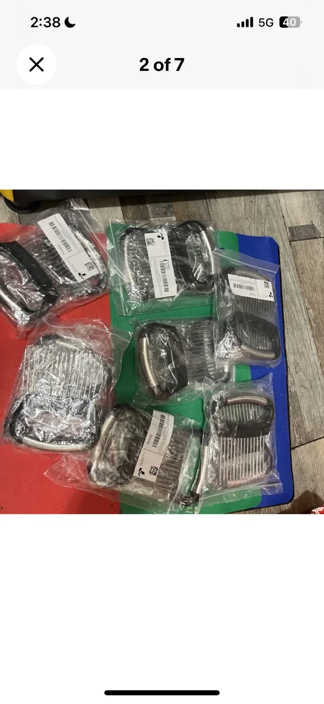 21 Onion Holder Slicing Fork Vegetable Slicer image indicator(2)