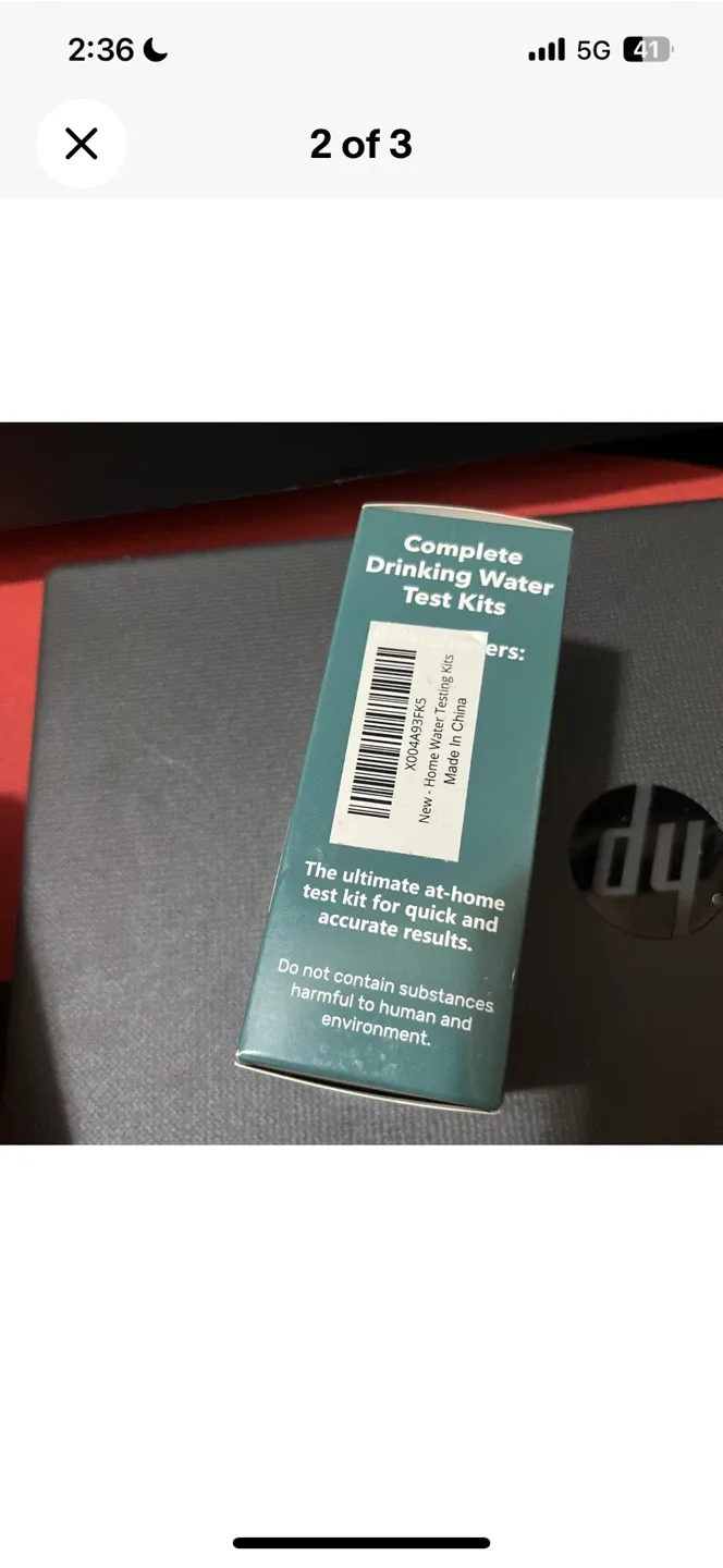 KOVSP Drinking Water Test Kit - 8 in 1 thumbnail