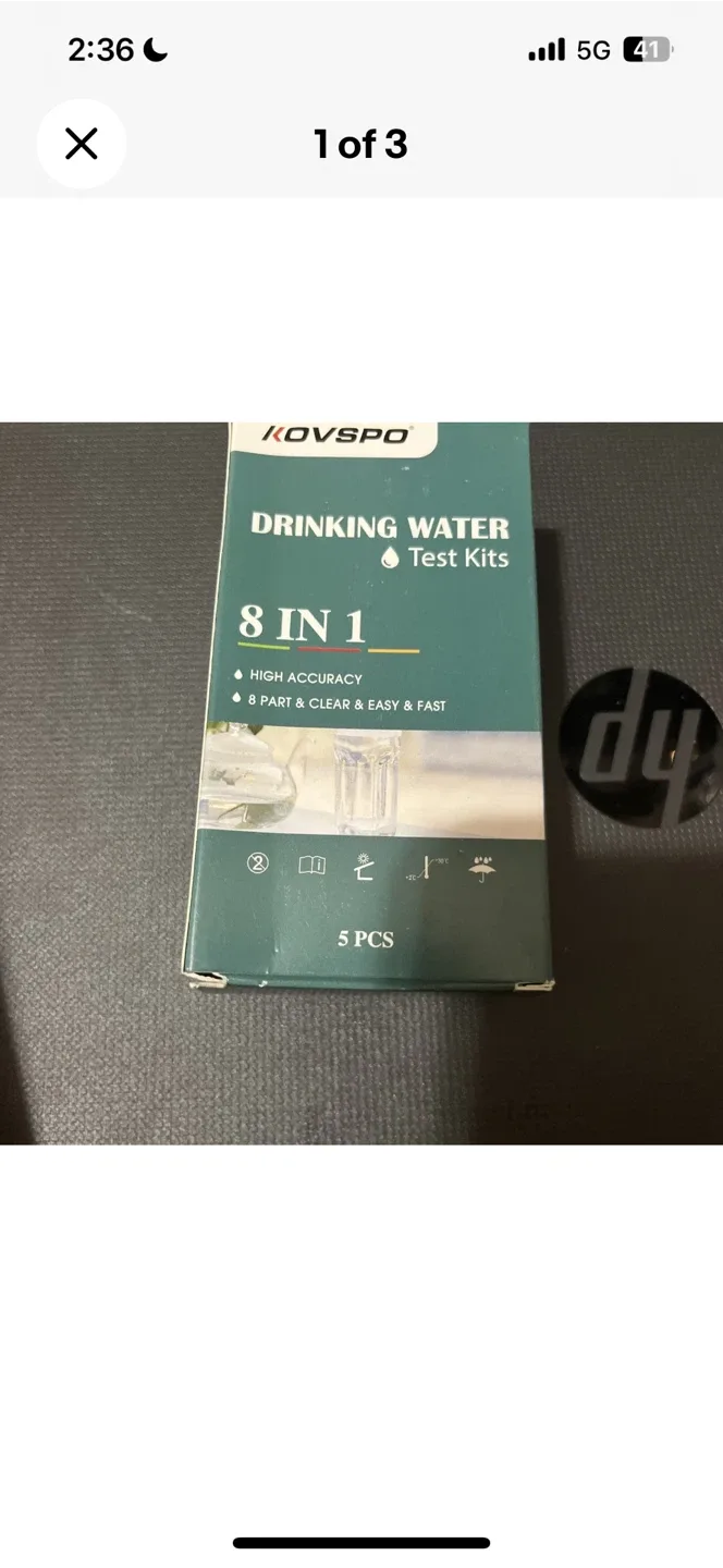 KOVSP Drinking Water Test Kit - 8 in 1 image indicator(2)