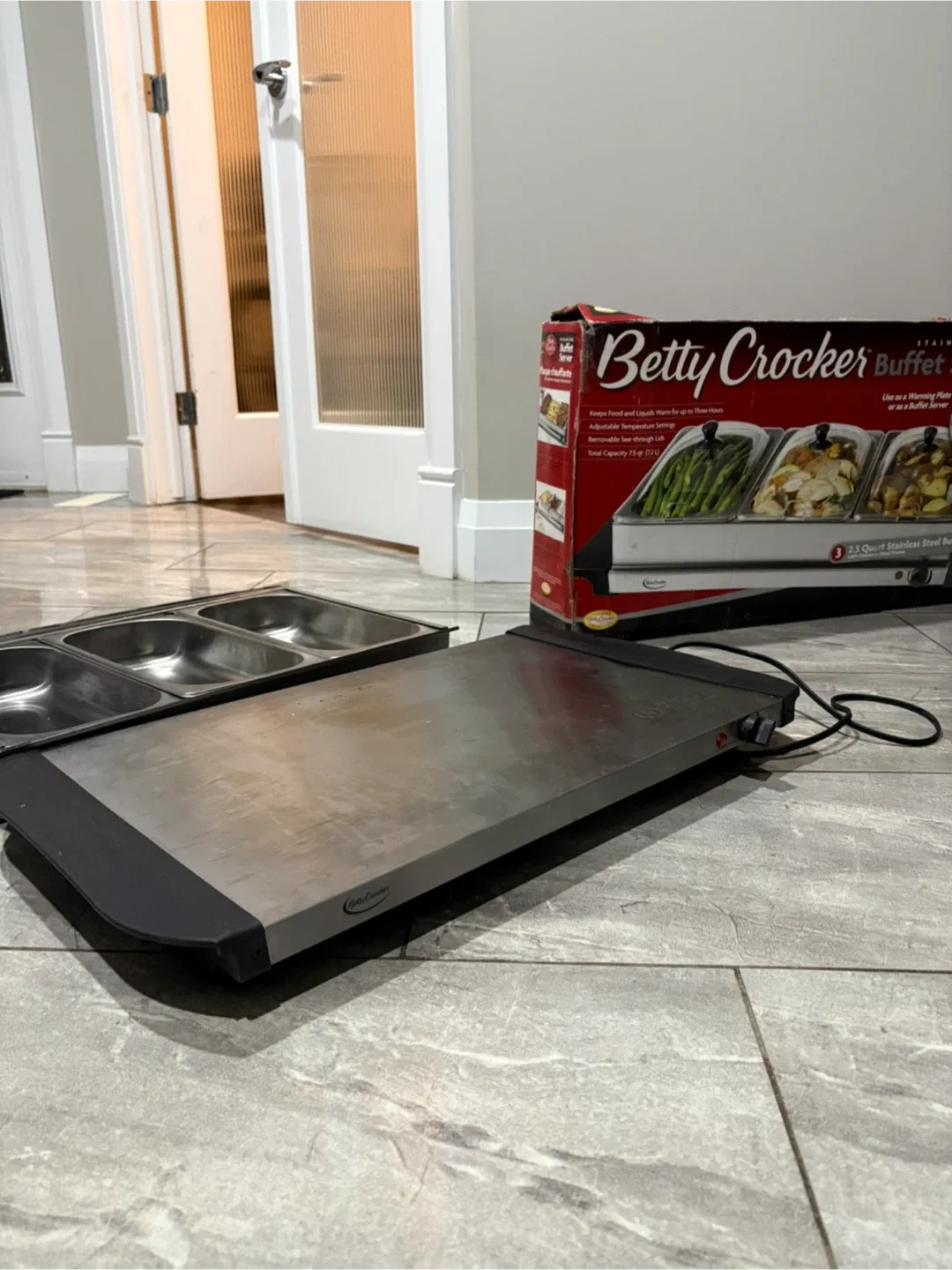 Stainless Steel Buffet Server - Pickup for Thursday