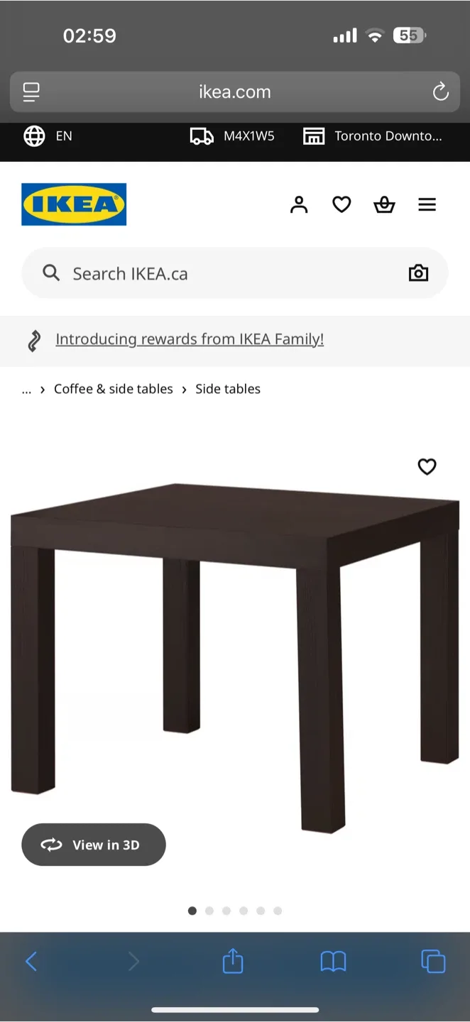 IKEA Side Table - Coffee Table
