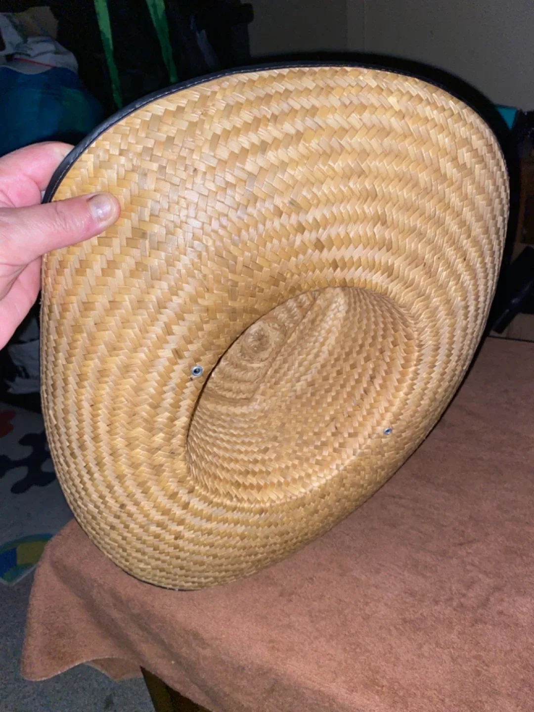 AUTHENTIC STRAW MEXICAN HAT LARGE image indicator(2)