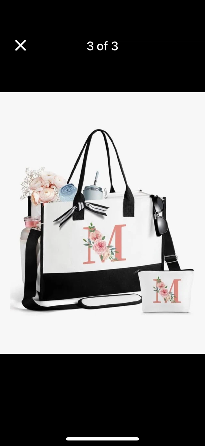FURTOM Tote Bag & Cosmetic Bag Set - photo 2
