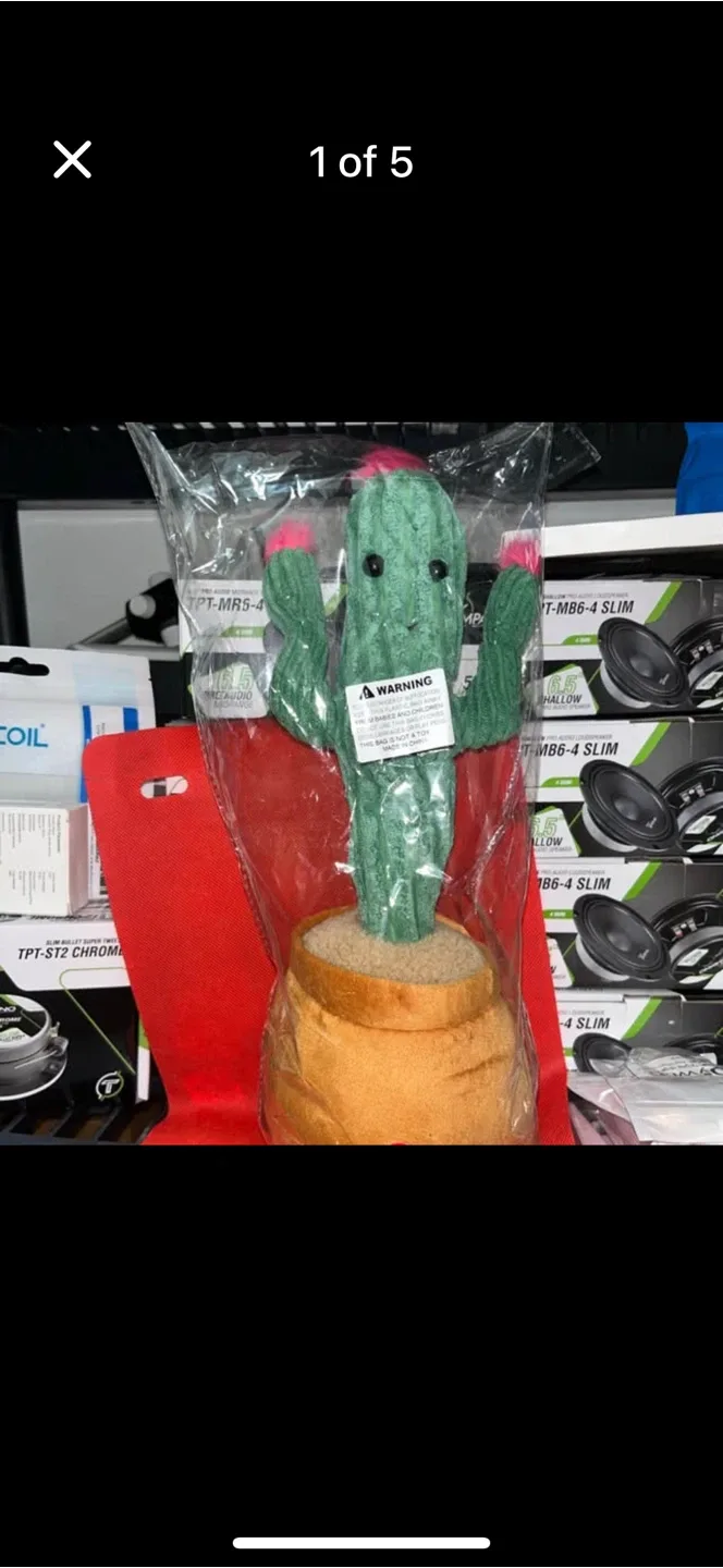 Dancing Cactus Plush Toy image indicator(3)