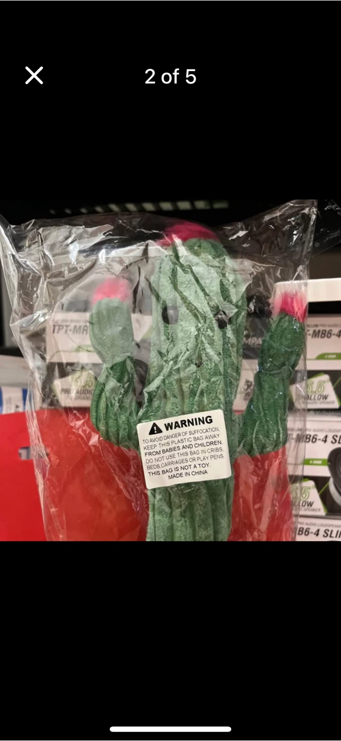 Dancing Cactus Plush Toy - photo 2
