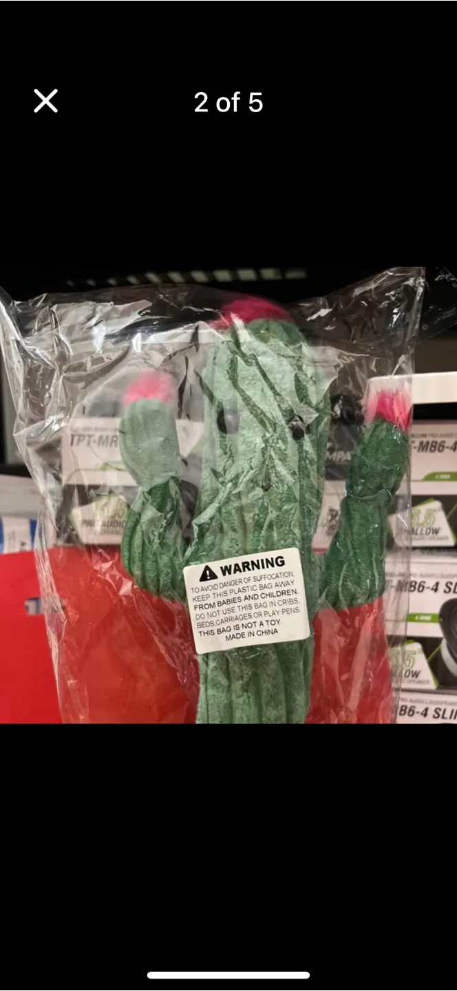 Dancing Cactus Plush Toy image indicator(2)