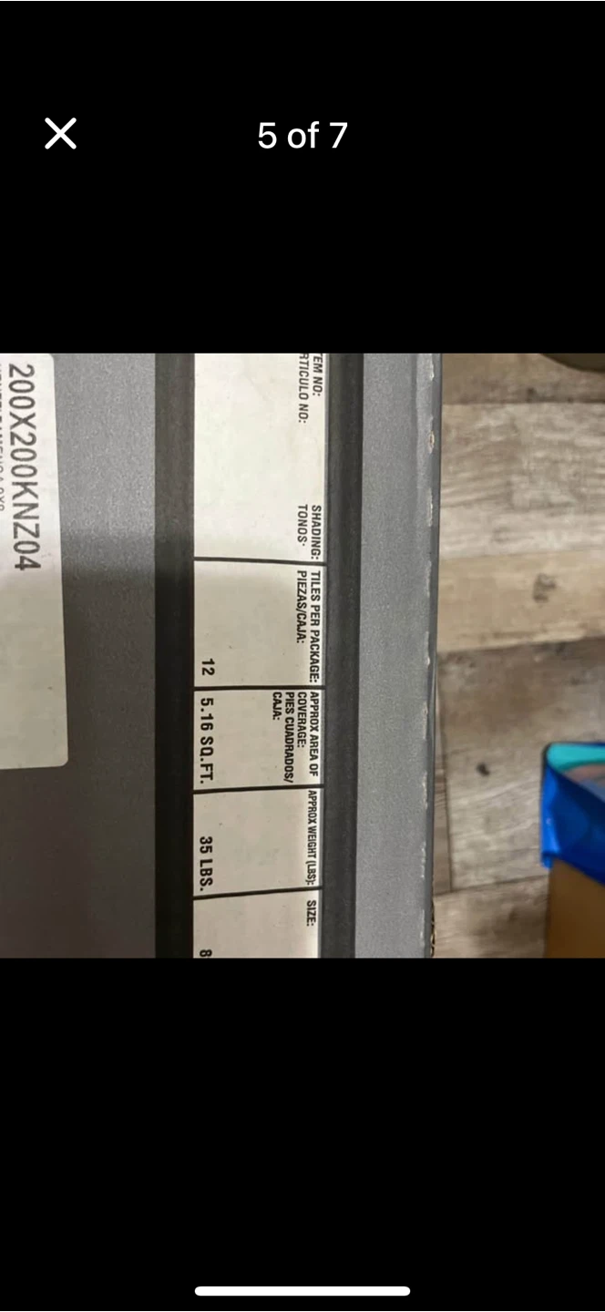 Matte Porcelain Tile, in. x 8 in. Tamensa Encaustic - photo 4