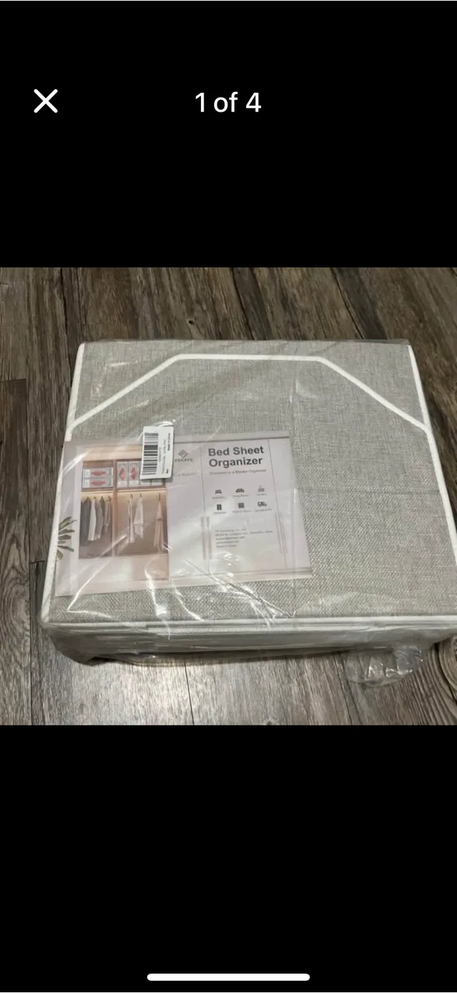 Zen Storage Bed Sheet Organizer thumbnail