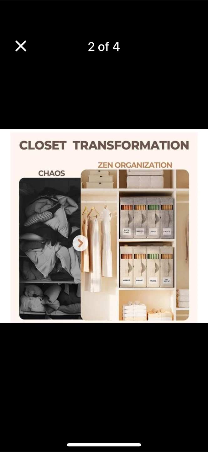 Zen Storage Bed Sheet Organizer - photo 2